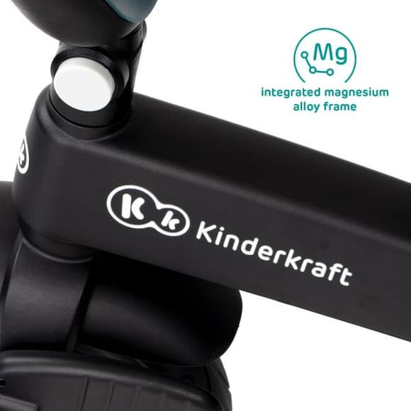 Трехколесный велосипед Kinderkraft Easytwist зеленый (KKRETWIGRE0000)