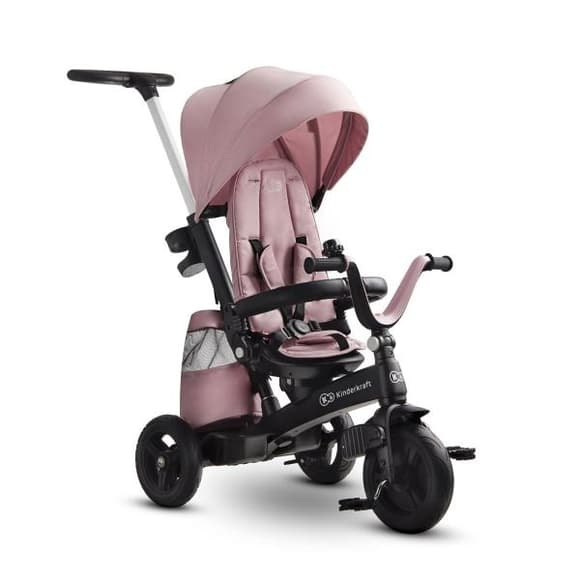 Трехколесный велосипед Kinderkraft Easytwist розовый (KKRETWIPNK0000)