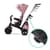 Трехколесный велосипед Kinderkraft Easytwist розовый (KKRETWIPNK0000)