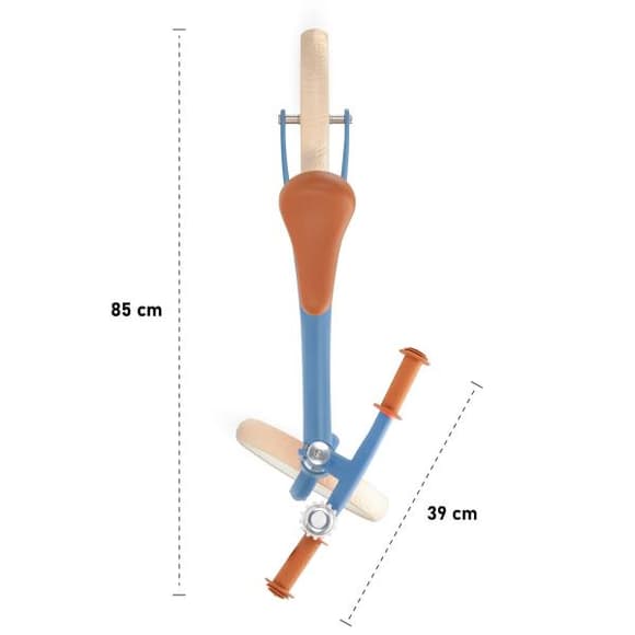 Беговел Kinderkraft Fly Plus 12" голубой (KKRFLPLBLU0000)