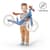 Беговел Kinderkraft Fly Plus 12" голубой (KKRFLPLBLU0000)