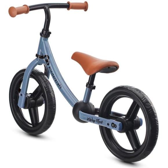 Беговел Kinderkraft 2Way Next 2022, 12" голубой (KR2WAY22BLU0000)