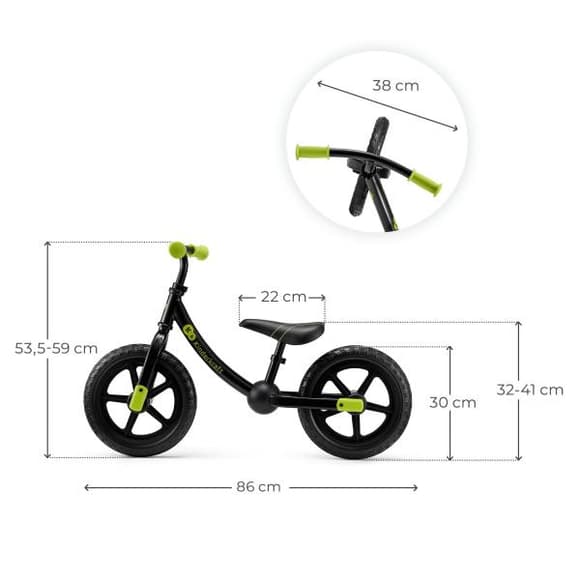 Беговел Kinderkraft 2Way Next Off Road Black (KR2WAY25BLK0000)