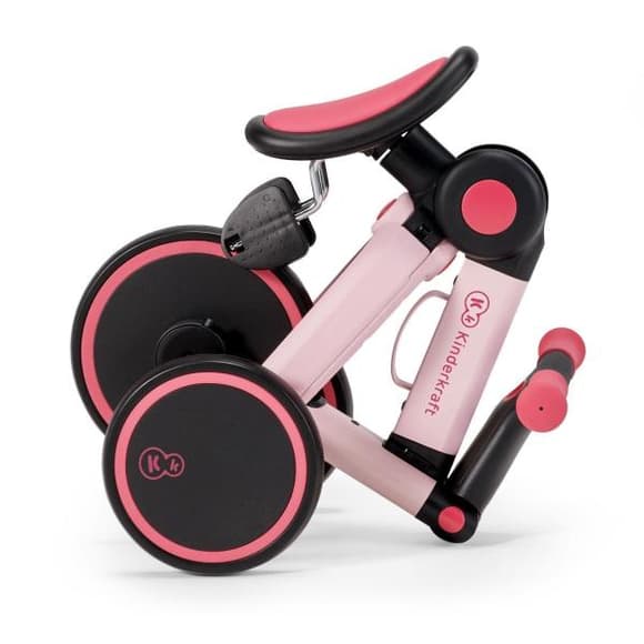 Триколісний велосипед 3 в 1 Kinderkraft 4TRIKE Candy Pink (KR4TRI00PNK0000)