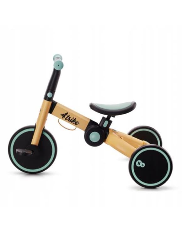 Трехколесный велосипед Kinderkraft 4TRIKE 3 в 1 желтый, голубой (KR4TRI22BLU0000)