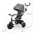 Триколісний велосипед Kinderkraft Aston 2 Plus Grey (KRASTO02GRYPL00)