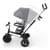 Триколісний велосипед Kinderkraft Aston 2 Plus Grey (KRASTO02GRYPL00)