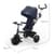 Триколісний велосипед Kinderkraft Aston 2 Plus Navy (KRASTO02NAVPL00)