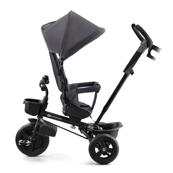 Триколісний велосипед Kinderkraft Aveo сірий (KRAVEO00GRY0000)