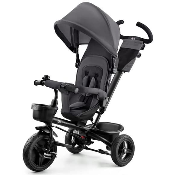 Триколісний велосипед Kinderkraft Aveo сірий (KRAVEO00GRY0000)