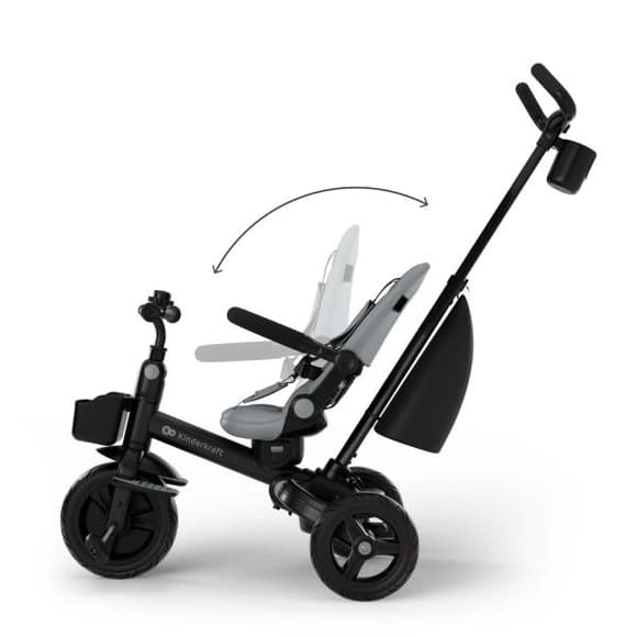 Триколісний велосипед Kinderkraft Aveo 2 Plus Grey (KRAVEO02GRY0000)