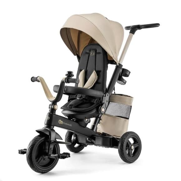 Трехколесный велосипед Kinderkraft Easytwist бежевый (KREASY00BEG0000)