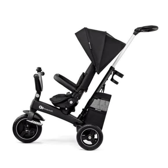Триколісний велосипед Kinderkraft Easytwist чорний (KREASY00BLK0000)