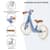 Беговел Kinderkraft Fly Plus голубой (KRFLPL00BLU0000)