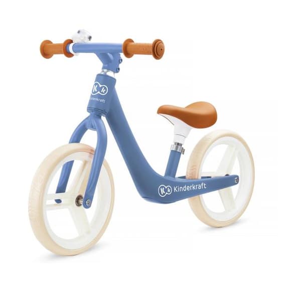 Беговел Kinderkraft Fly Plus голубой (KRFLPL00BLU0000)