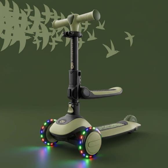 Самокат Kinderkraft Halley 2 Grassland Green (KRHALL02GRE0000)