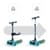 Самокат 2-в-1 Kinderkraft Raket Up Blue (KRRAUP00BLU0000)