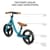 Беговел Kinderkraft Space 12" синий (KRSPAC23BLU0000)