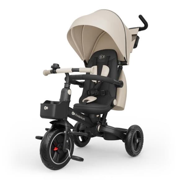 Триколісний велосипед Kinderkraft Spinstep 2 Plus Beige (KRSPST02BEGPL00)