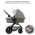 Універсальна коляска 3 в 1 Kinderkraft Moov 2 Air Light Gray (KSMOOV02LGR3000)