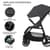 Прогулянкова коляска Kinderkraft Trig 3 Granite Grey (KSTRIG03GRY0000)