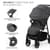 Прогулянкова коляска Kinderkraft Trig 3 Granite Grey (KSTRIG03GRY0000)