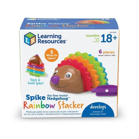 Пірамідка Learning Resources Кольоровий їжачок (LER9105)