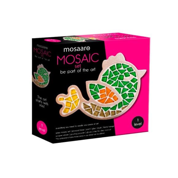 Набір для скляної мозаїки Mosaaro Птах (MA1005)