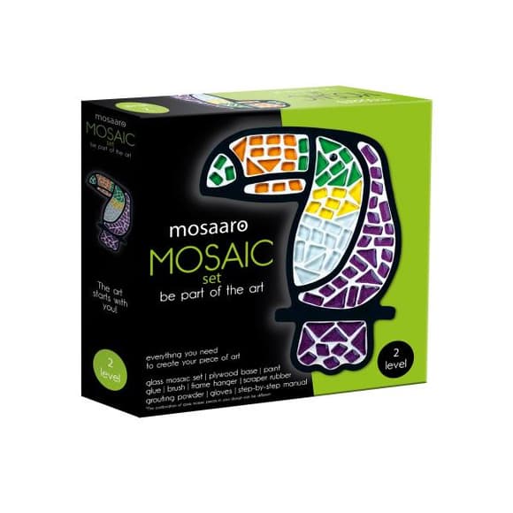 Набор для стеклянной мозаики Mosaaro Тукан (MA2001)