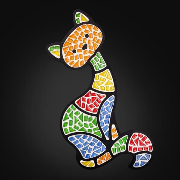 Набір для скляної мозаїки Mosaaro Кіт (MA3002)