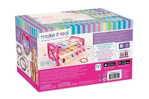 Набір для створення браслетів із бісеру Make it Real Своя студія 2800 ел. (MR1701)