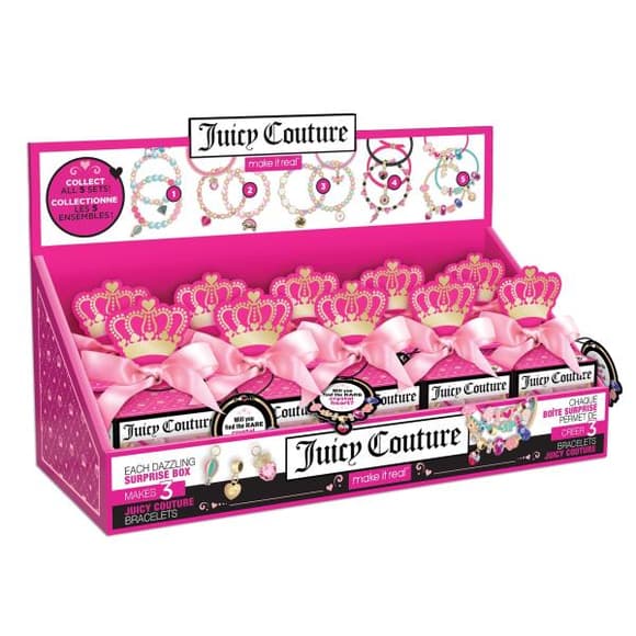 Набор для создания шарм-браслетов Make It Real Juicy Couture Сюрприз (MR4437)
