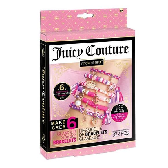 Набір для створення шарм-браслетів Make It Real Juicy Couture Гламур 372 ел. (MR4438)