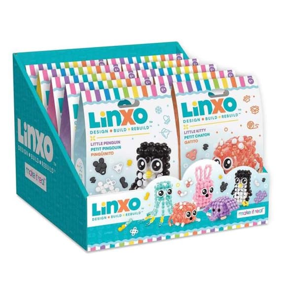 Make it Real.Linxo: Набір для створення брелоків-трансформерів "Звірята" - Кошеня (MR6101-2)