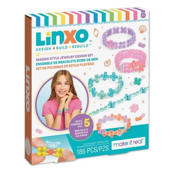 Набір для створення браслетів Make it Real Linxo Прикраси Ніжність (MR6110-1)
