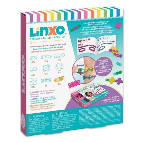 Набір для створення браслетів Make it Real Linxo Прикраси Вечірка (MR6110-2)