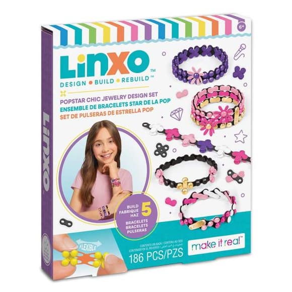 Набір для створення браслетів Make it Real Linxo Прикраси Модерн (MR6110-3)