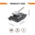 Колекційна модель-конструктор Metal Time World of Tanks танк AMX-13/75 (MT068)