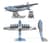 Колекцiйна модель-конструктор Metal Time Celestial Hercules Spruce Goose H-4 Aircraft Літак механічний (MT100)