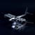 Колекцiйна модель-конструктор Metal Time Celestial Hercules Spruce Goose H-4 Aircraft Літак механічний (MT100)