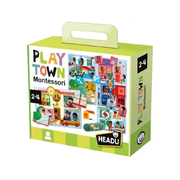 Игра Монтессори Headu Мой город и его жители (MU23615)