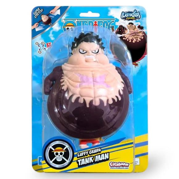 Стретч-игрушка ELASTIKORPS серии "One piece" – ЛУФФИ 4 ГИР. ЧЕЛОВЕК-ТАНК (OPELARESB-TA)