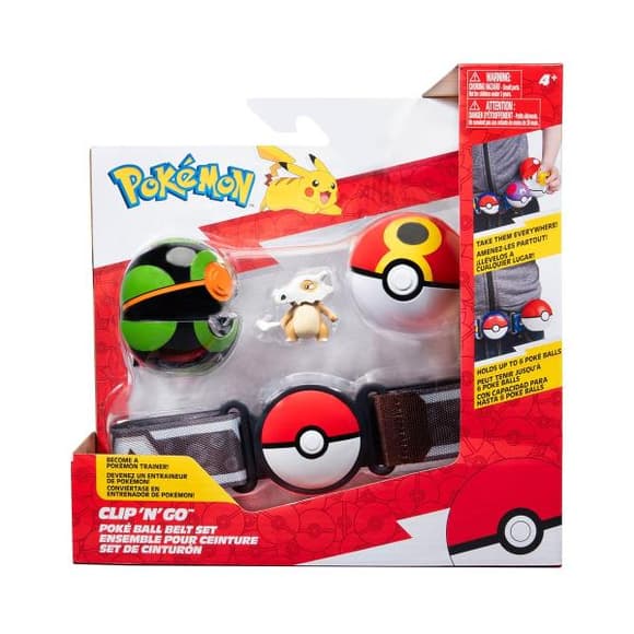 Ігровий набір Pokemon W15 пояс з покеболами Кубон (PKW3644)