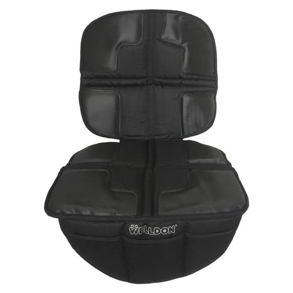 Захисний килимок Welldon під автокрісло чорний (S-0909)
