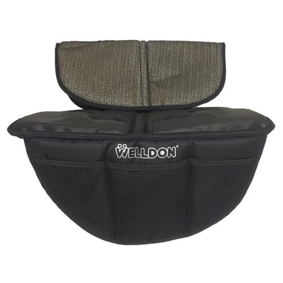 Захисний килимок Welldon під автокрісло чорний (S-0909)