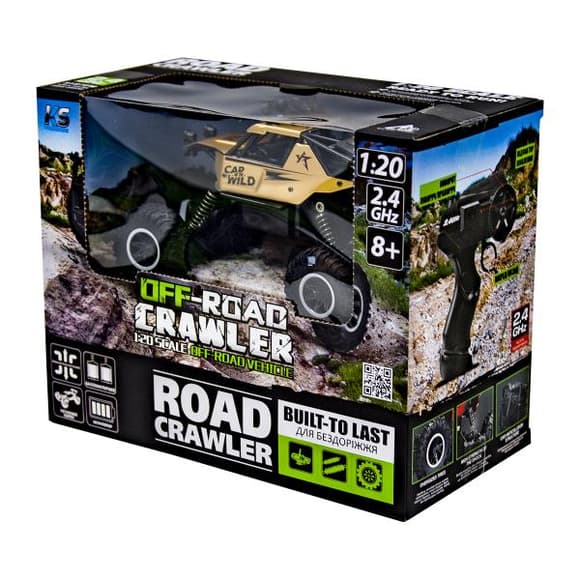 Машинка на радіокеруванні Sulong Toys Off-Road Crawler Car Vs Wild золотистий 1:20 (SL-109AG)