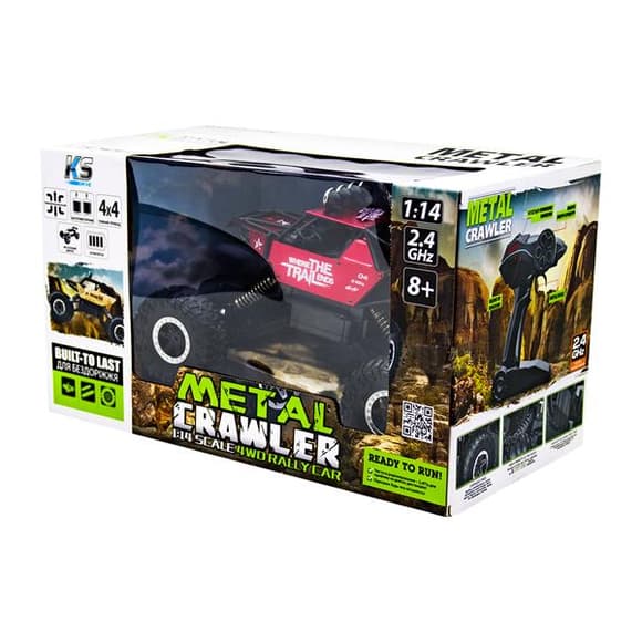 Машинка на радиоуправлении Sulong Toys Off-Road Crawler Конец дорожки красный 1:14 (SL-121RHMR)