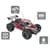 Машинка на радиоуправлении Sulong Toys Metal Crawler Nova серо-красный 1:16 (SL-231RHGR)