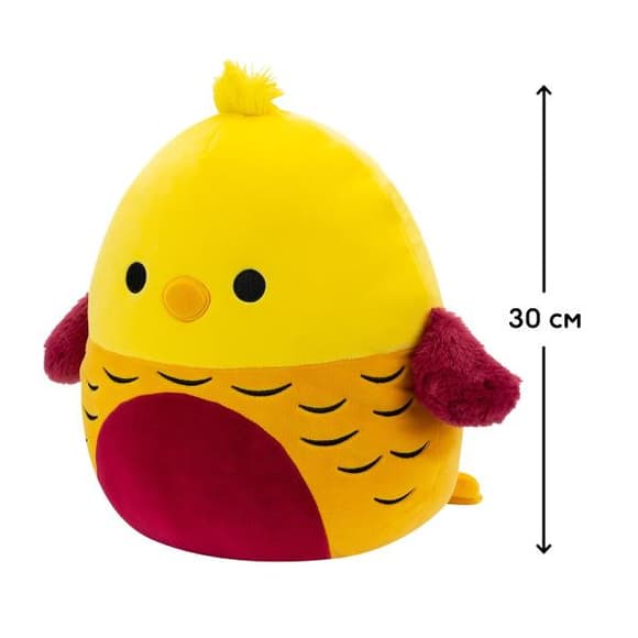 Мягкая игрушка Squishmallows Фазан Бек 30 см (SQCR04145)