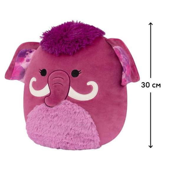 Мягкая игрушка Squishmallows Мамонт Магдалена 30 см (SQCR04152)